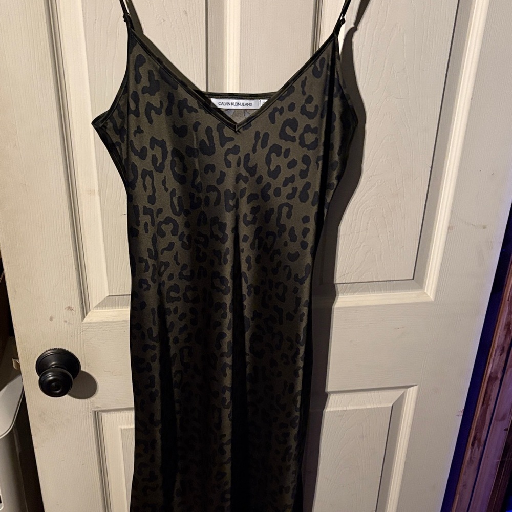 Calvin Klein Jeans Camouflage Print Top